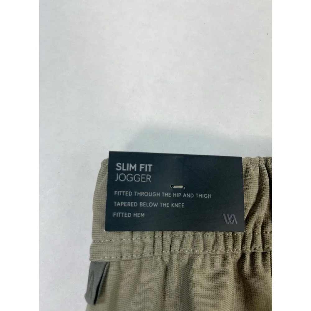 NEW VRST Commuter Jogger Pants Men's Size Small 28x27 Earl Gray